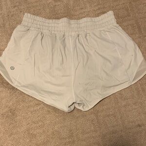 lululemon athletica Women's White Hottie Hot Shorts High Rise